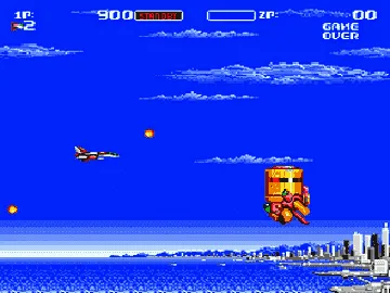 Aero Blasters (Japan) screen shot game playing